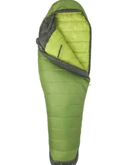 Marmot Trestles Elite Eco Long -1,3°C Naisten Makuupussi, Wheatgrass/Crocodile