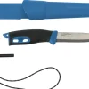 Morakniv Companion Spark Puukko Tulustikulla, Sininen