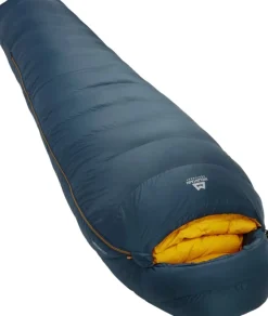 Mountain Equipment Helium 800 -16°C Left Zip Long Unisex Untuvamakuupussi, Sininen