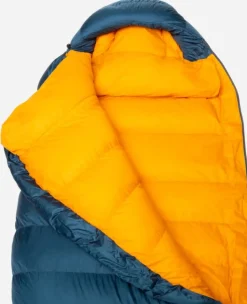 Mountain Equipment Helium 800 -16°C Left Zip Regular Unisex Untuvamakuupussi, Sininen