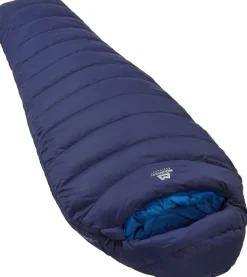 Mountain Equipment Olympus 450 Long Left Zip -5°C Untuvamakuupussi, Sininen