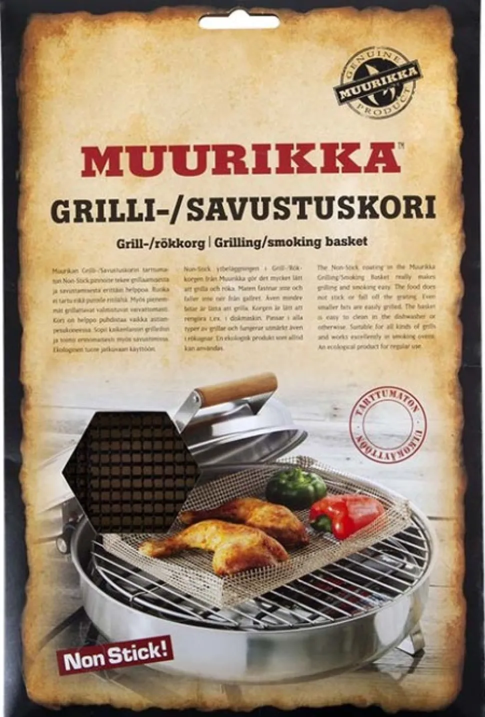 Muurikka Grilli-/Savukori 20X32 Cm