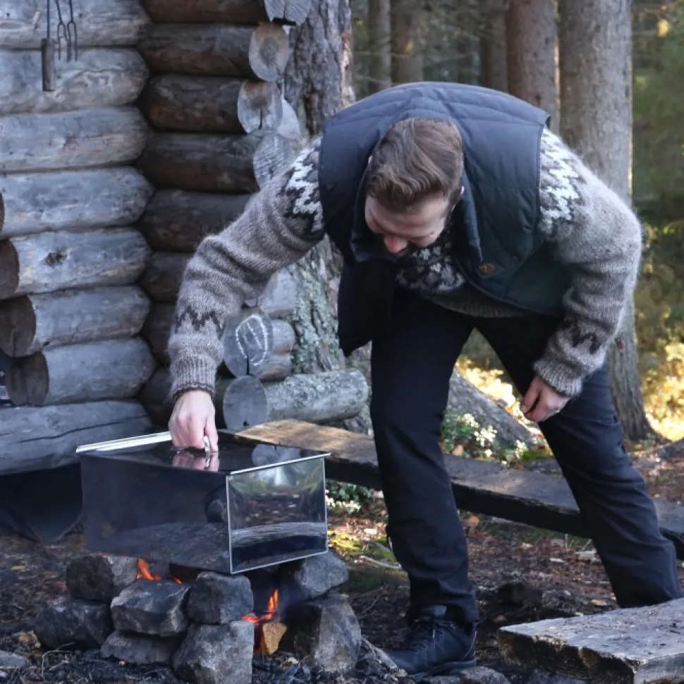 Muurikka Savustuslaatikko, Ruostumaton Teras