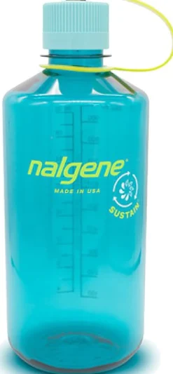 Nalgene Ymparistoystavallinen Pullo, 1 L, Sinivihrea