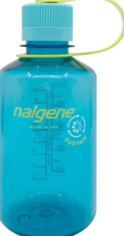 Nalgene Ymparistoystavallinen Pullo, 0,5 L, Sinivihrea
