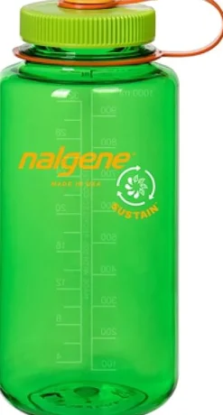 Nalgene Ymparistoystavallinen Pullo, 1 L, Vihrea