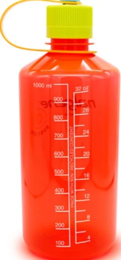 Nalgene Ymparistoystavallinen Pullo, 1 L, Punainen