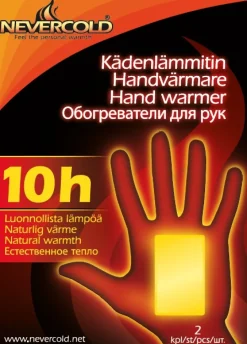 Nevercold-Kadenlammitin, 10-Pack (10X2 Kpl)