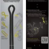 Nite Ize Gear Tie 18-Black 2-Pack