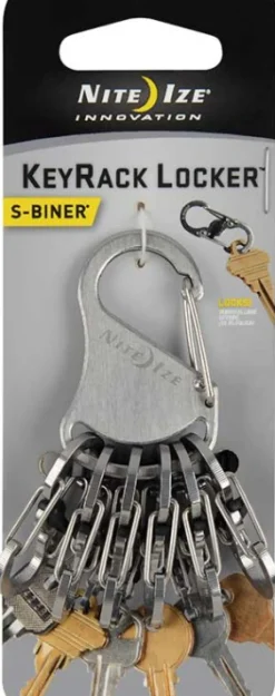 Nite Ize Keyrack Locker Steel - S-Biner