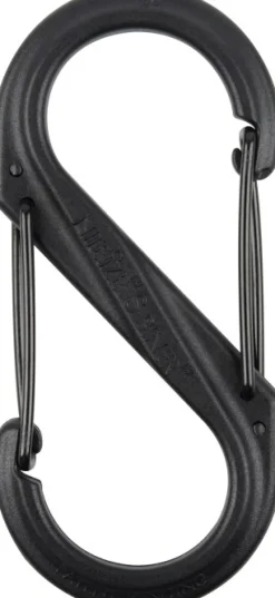 Nite Ize S-Biner Plastic Size #4 Black