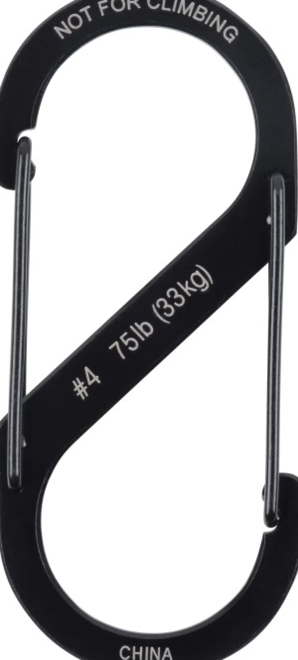 Nite Ize S-Biner Size #4 Black