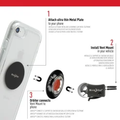 Nite Ize Steelie Orbiter Vent Mount Kit