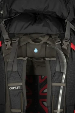Osprey Aether Plus 100 Rinkka, Musta