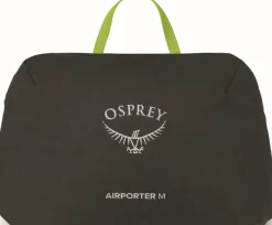 Osprey Airporter Medium Rinkan Suojapussi, 45 - 75 L, Musta