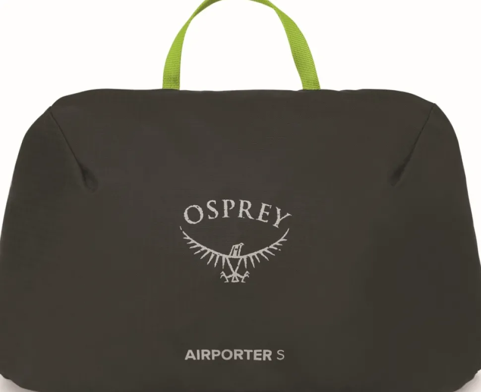 Osprey Airporter Small Rinkan Suojapussi, 10 - 50 L, Musta