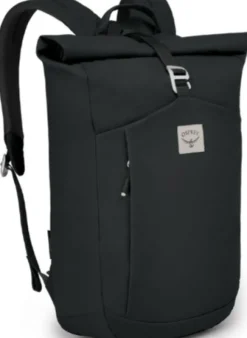 Osprey Arcane Roll Top Reppu Rullasulkimella, Musta, 22L