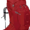 Osprey Ariel Plus 60 Naisten Rinkka, Punainen