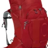 Osprey Ariel Plus 70 Naisten Rinkka, Punainen