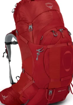 Osprey Ariel Plus 70 Naisten Rinkka, Punainen