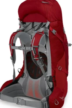 Osprey Ariel Plus 60 Naisten Rinkka, Punainen
