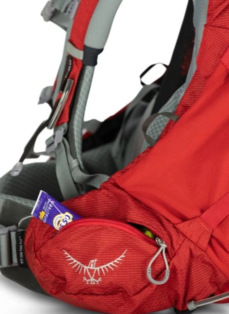 Osprey Ariel Plus 60 Naisten Rinkka, Punainen