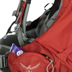 Osprey Ariel Plus 70 Naisten Rinkka, Punainen