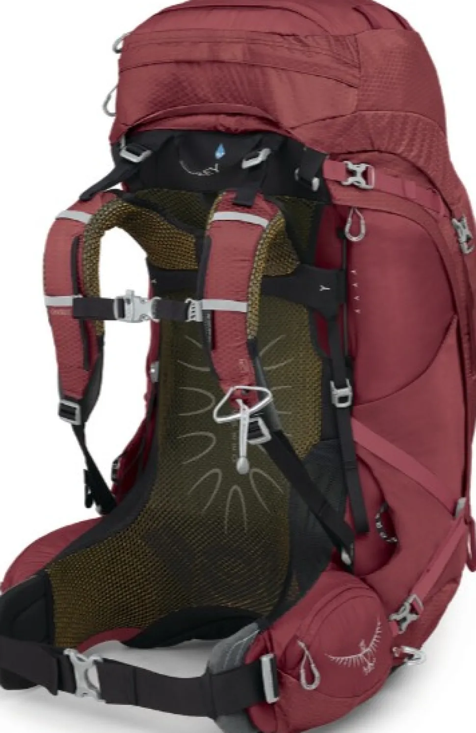 Osprey Aura Ag 65 Naisten Rinkka, Berry Sorbet Red