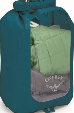 Osprey Dry Sack Window Kuivapussi, 12 L, Petrooli