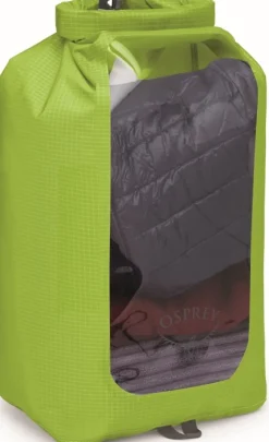 Osprey Dry Sack Window Kuivapussi, 20 L, Lime