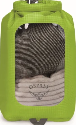 Osprey Dry Sack Window Kuivapussi, 6 L, Lime