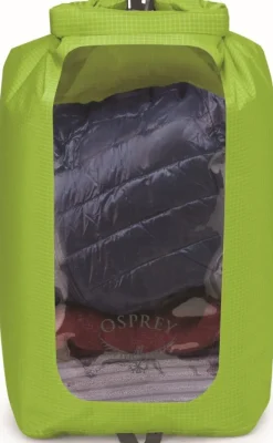 Osprey Dry Sack Window Kuivapussi, 20 L, Lime