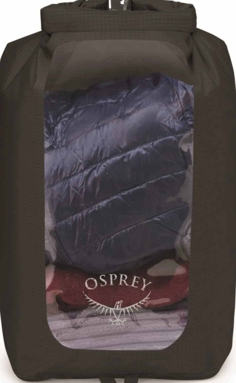 Osprey Dry Sack Window Kuivapussi, 20 L, Musta