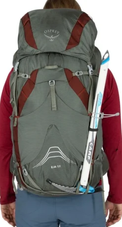 Osprey Eja 58 Naisten Rinkka, Harmaa