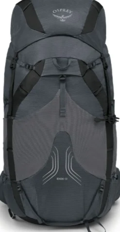 Osprey Exos 58 Rinkka, Harmaa