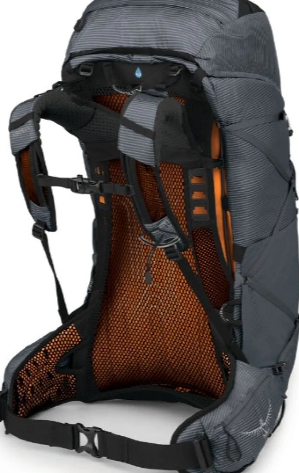 Osprey Exos 48 Rinkka, Harmaa