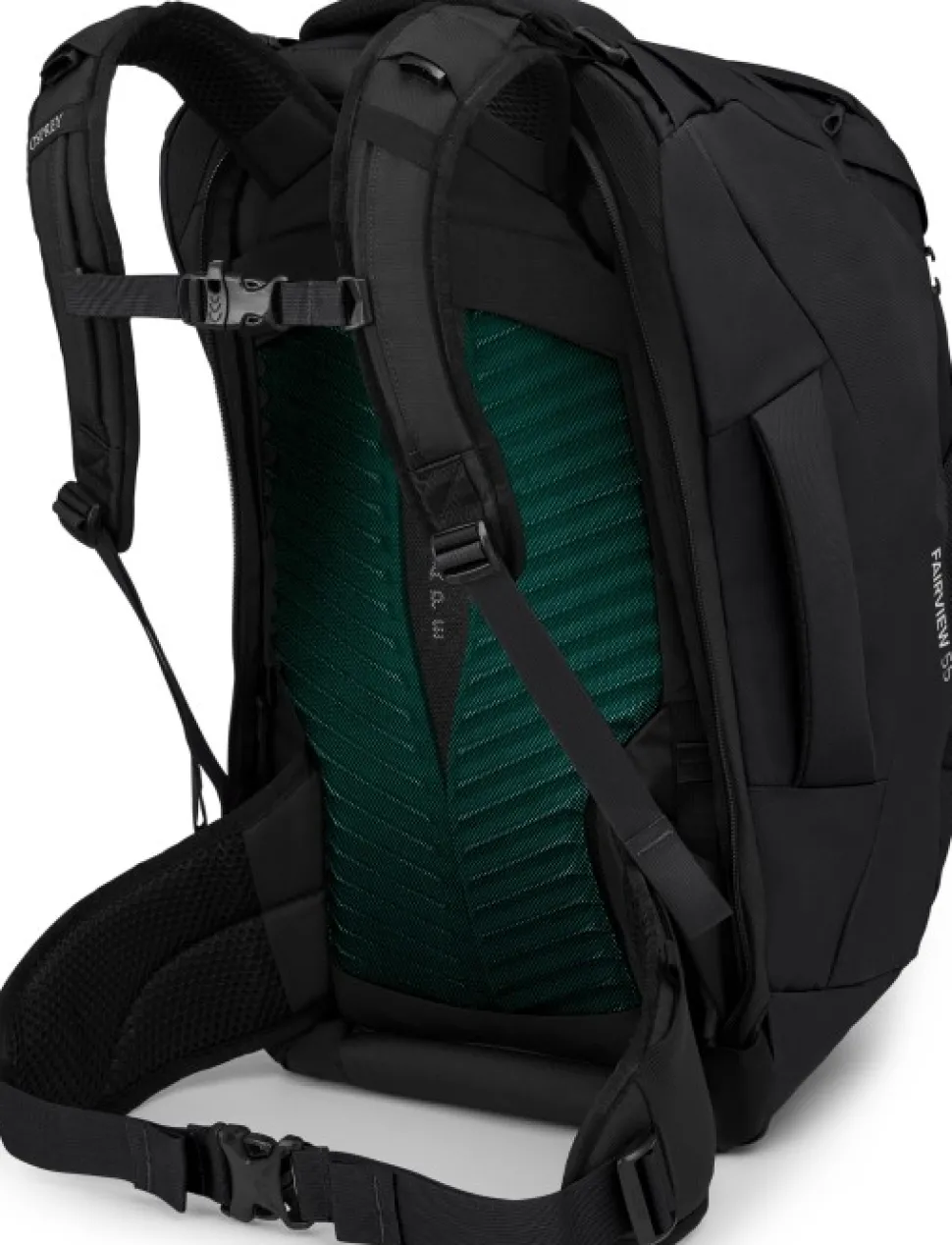 Osprey Fairview 55 Naisten Matkailurinkka, Musta