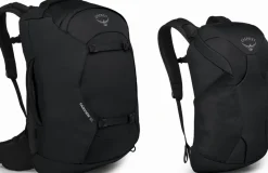 Osprey Fairview 55 Naisten Matkailurinkka, Musta