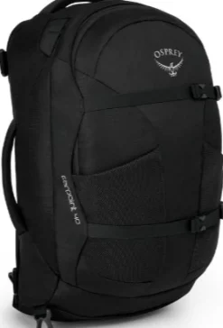 Osprey Farpoint 40 Matkailurinkka, Musta
