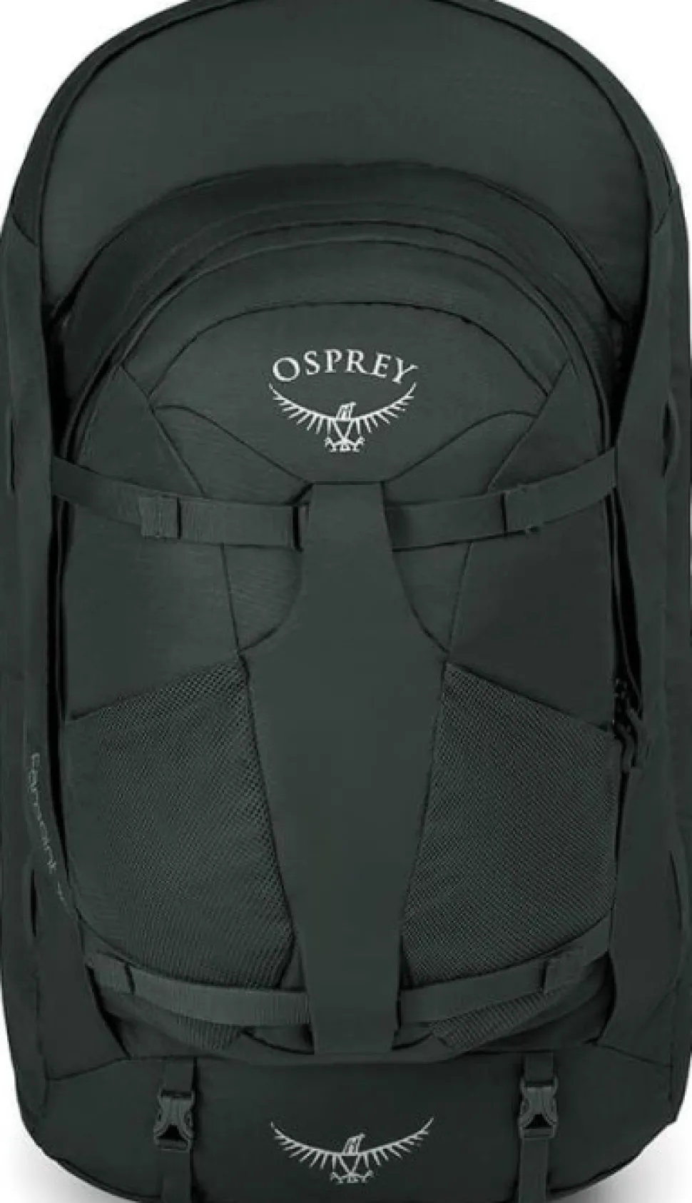 Osprey Farpoint 70 Matkailurinkka, Musta