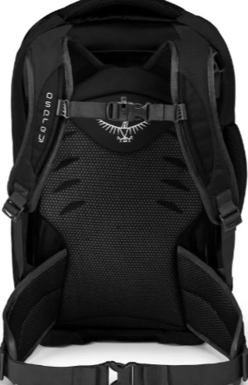 Osprey Farpoint 40 Matkailurinkka, Musta