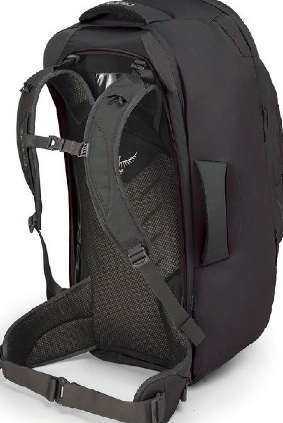 Osprey Farpoint 80 Matkailurinkka, Musta