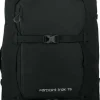 Osprey Farpoint Trek Rinkka 75L, Musta