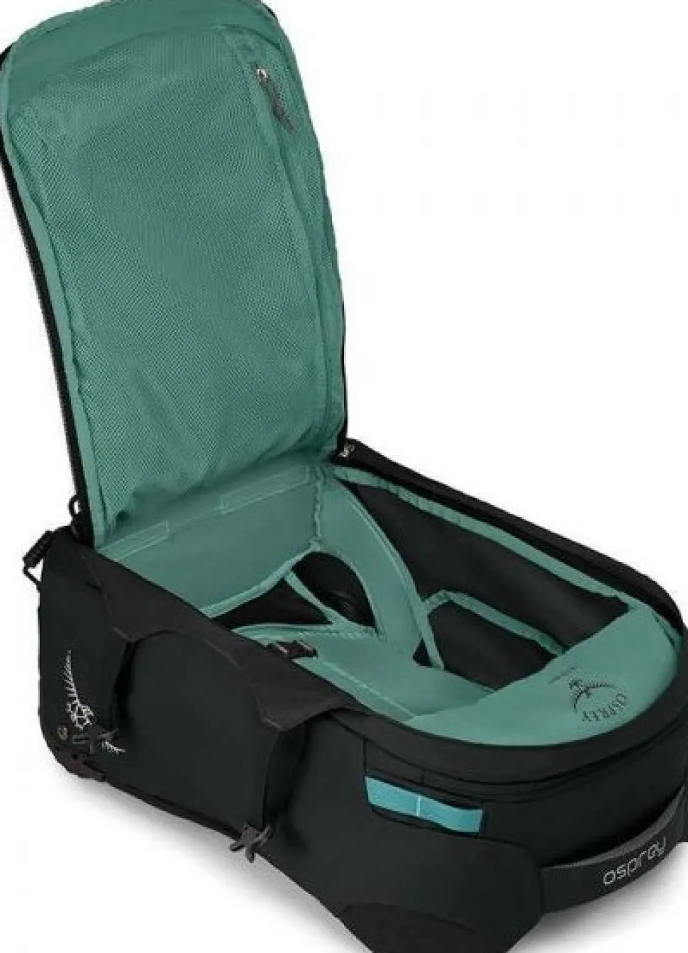 Osprey Farpoint Wheels 36 Matkailurinkka, Musta