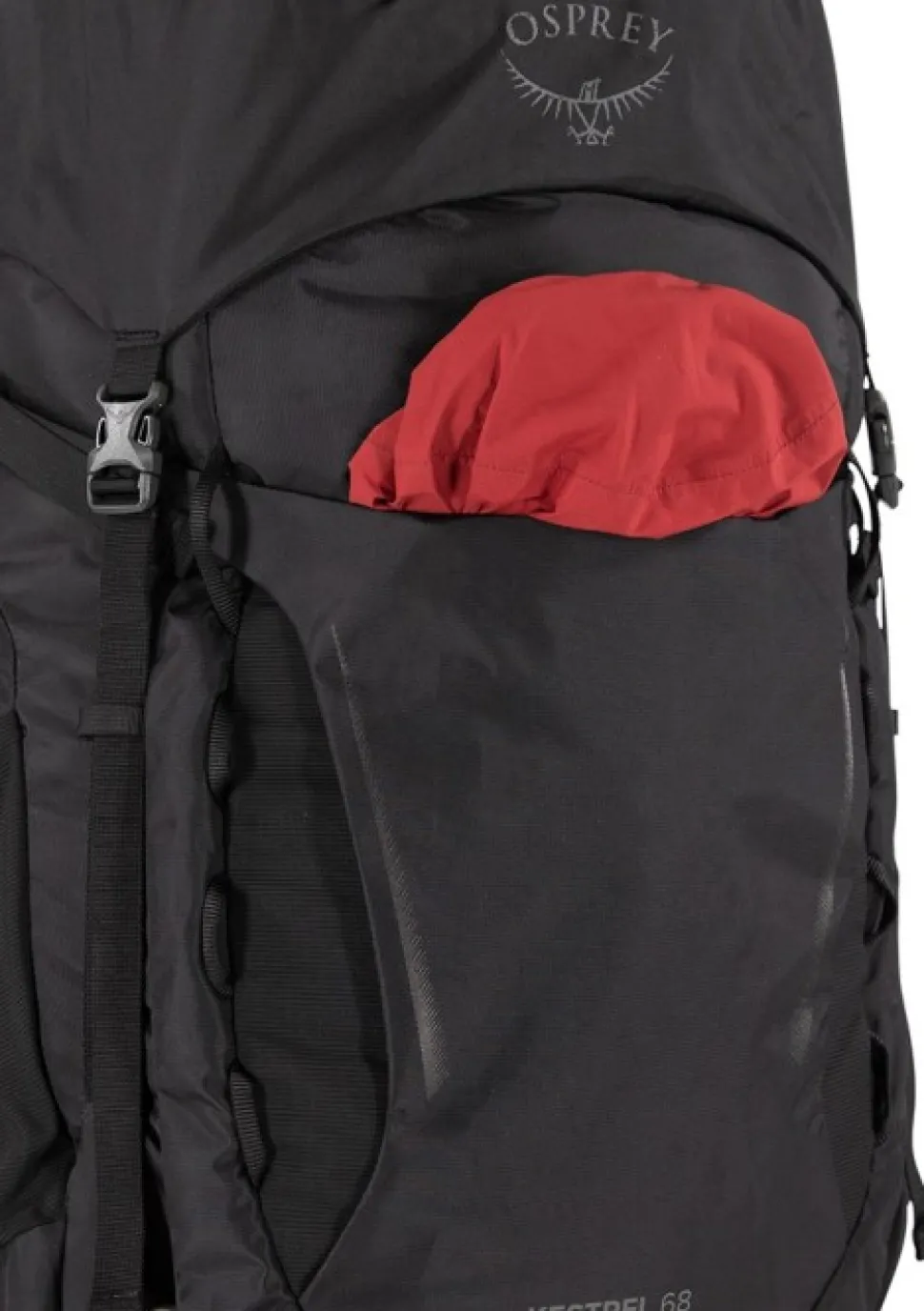 Osprey Kestrel 68 Rinkka, Musta