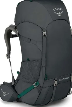 Osprey Renn 65 -Naisten Rinkka, Tummanharmaa