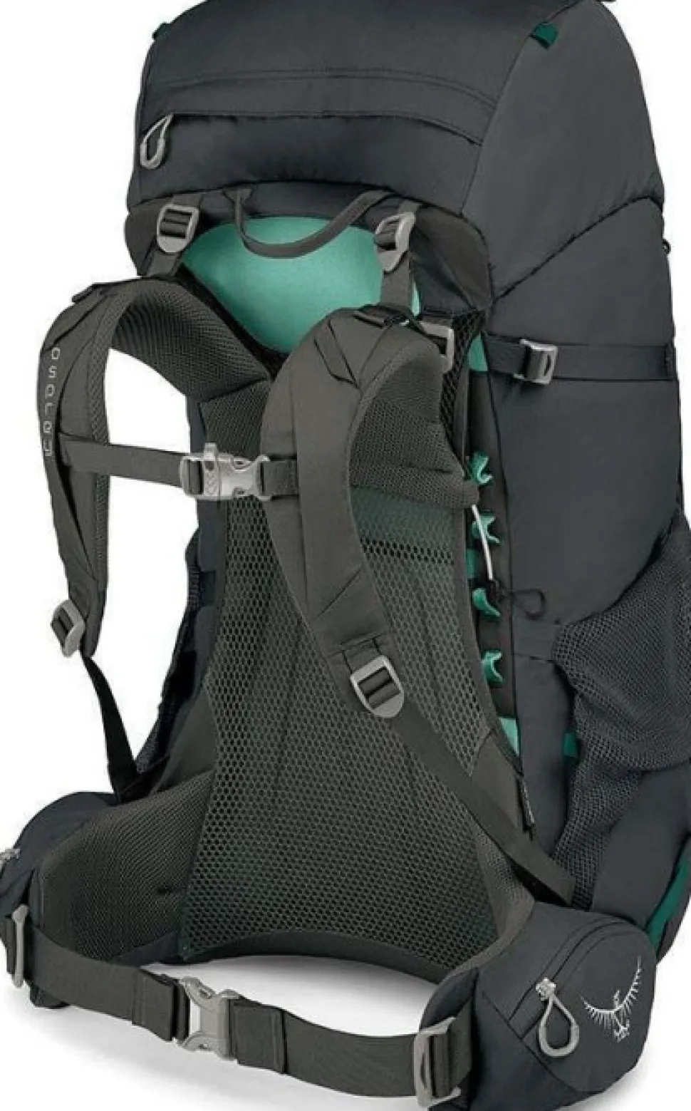 Osprey Renn 65 -Naisten Rinkka, Tummanharmaa