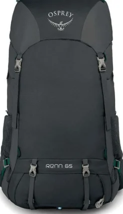 Osprey Renn 65 -Naisten Rinkka, Tummanharmaa