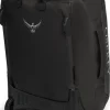 Osprey Rolling Transporter Carry-On Kasimatkatavaralaukku, Musta
