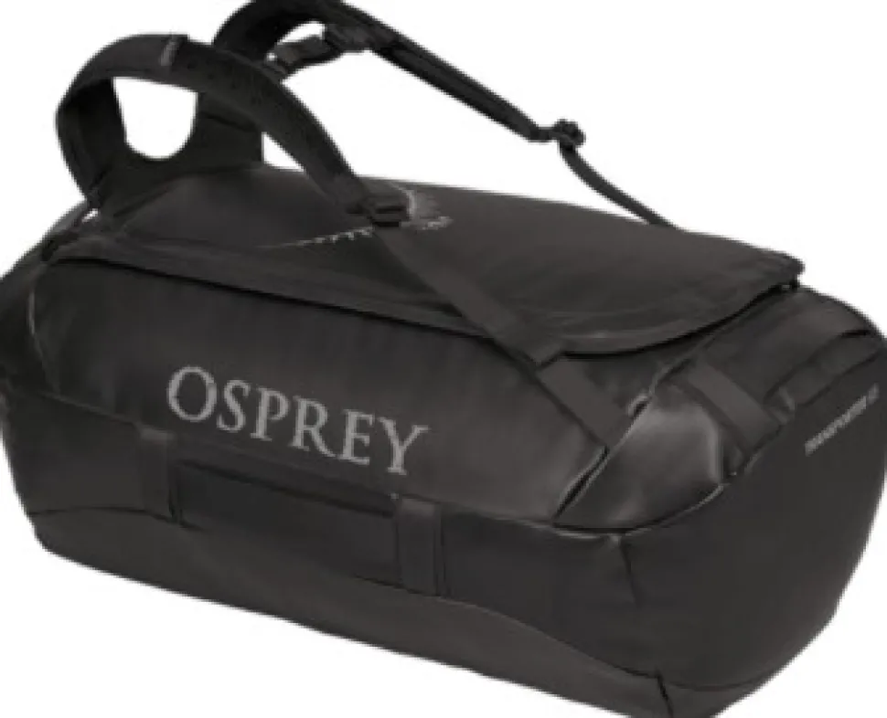 Osprey Transporter 65 Varustelaukku, Musta